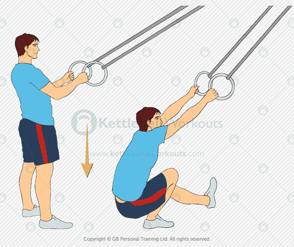 pistol squat overhead