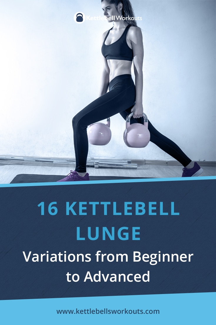 16 Kettlebell Lunge Variations from Beginner to Advanced