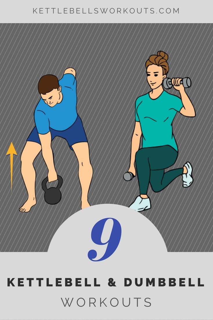 9 Kettlebell and Dumbbell Workouts That Target Over 600 Muscles