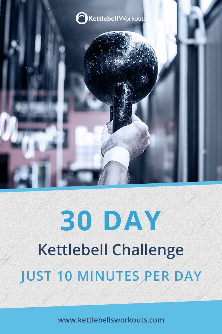 30 Day Kettlebell Challenge Only 2 Exercises For 10