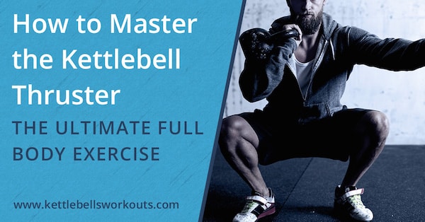 Kettlebell thruster online workout