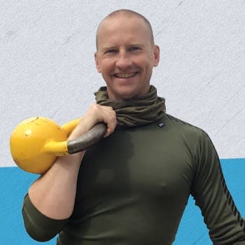 Greg Brookes, kettlebell coach and fitness educator